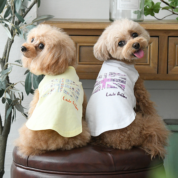 LAURA ASHLEY（ローラアシュレイ）ユニオンジャックプリントタンク